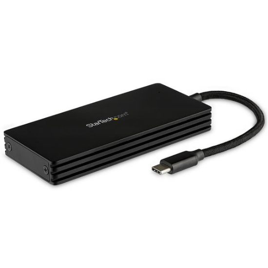 Picture of StarTech.com M.2 SSD Enclosure for M.2 SATA Drives - USB 3.1 (10Gbps) - USB-C