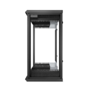 Picture of APC NetShelter 6U Low-Profile Wallmount Rack Enclosure Cabinet 230V Server Depth