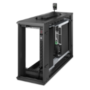 Picture of APC NetShelter 6U Low-Profile Wallmount Rack Enclosure Cabinet 230V Server Depth