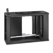 Picture of APC NetShelter 6U Low-Profile Wallmount Rack Enclosure Cabinet 230V Server Depth