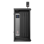 Picture of APC NetShelter 6U Low-Profile Wallmount Rack Enclosure Cabinet 230V Server Depth