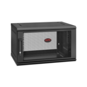 Picture of APC NetShelter WX AR106SH4, 6U, 19inch patch cabinet, Wall mounting, Pre-assembled, 400mm deep
