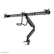 Picture of Neomounts NM-D775DX3BLACK Monitor arm 17-27" - gas spring - Topfix - 180°-stop