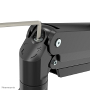 Picture of Neomounts NM-D775DX3BLACK Monitor arm 17-27" - gas spring - Topfix - 180°-stop