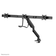 Picture of Neomounts NM-D775DX3BLACK Monitor arm 17-27" - gas spring - Topfix - 180°-stop