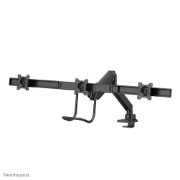 Picture of Neomounts NM-D775DX3BLACK Monitor arm 17-27" - gas spring - Topfix - 180°-stop
