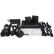 Picture of StarTech.com 3-Port HDBaseT Extender Kit with 3 Receivers - 1x3 HDMI over CAT5e Splitter - Up to 4K