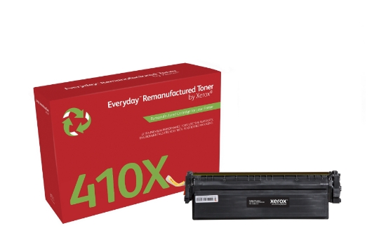 Picture of Everyday ™ Black Remanufactured Toner by Xerox compatible with HP 410X (CF410X), High capacity