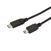 Picture of StarTech.com USB-C to Mini-USB Cable - M/M - 2 m (6 ft.) - USB 2.0