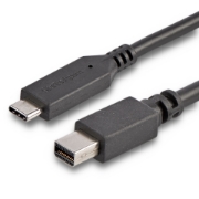 Picture of StarTech.com 6 ft. (1.8 m) USB-C to Mini DisplayPort Cable - 4K 60Hz - Black