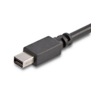 Picture of StarTech.com 6 ft. (1.8 m) USB-C to Mini DisplayPort Cable - 4K 60Hz - Black