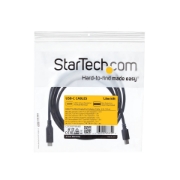 Picture of StarTech.com 6 ft. (1.8 m) USB-C to Mini DisplayPort Cable - 4K 60Hz - Black