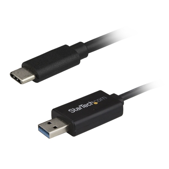 Picture of StarTech.com USB-C to USB 3.0 Data Transfer Cable for Mac and Windows, 2m (6ft)