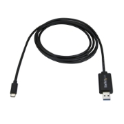 Picture of StarTech.com USB-C to USB 3.0 Data Transfer Cable for Mac and Windows, 2m (6ft)