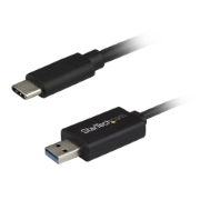 Picture of StarTech.com USB-C to USB 3.0 Data Transfer Cable for Mac and Windows, 2m (6ft)