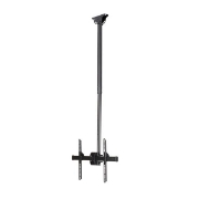 Picture of StarTech.com TV Ceiling Mount - Full-Motion Universal Hanging Single Screen Mount with Adjustable Telescopic Pole - Tilt / Swivel - VESA Bracket for 32”-75" Displays