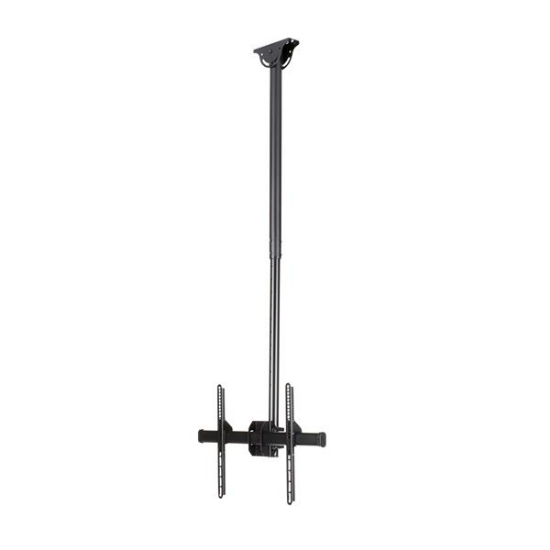 Picture of StarTech.com TV Ceiling Mount - Full-Motion Universal Hanging Single Screen Mount with Adjustable Telescopic Pole - Tilt / Swivel - VESA Bracket for 32”-75" Displays