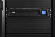 Picture of APC Smart-UPS C, Line Interactive, 1000VA, Rackmount 2U, 230V, 4x IEC C13 outlets, SmartConnect port, USB and Serial communication, AVR, Graphic LCD