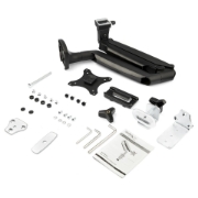 Picture of StarTech.com Desk Mount Monitor Arm - Heavy Duty Ergonomic VESA Monitor Arm - Single 9kg Display - Full Motion, Height Adjustable, Articulating - Aluminum - C-Clamp/Grommet- Black