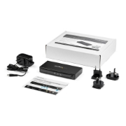 Picture of StarTech.com S-Video or Composite to HDMI Converter with Audio - 720p - NTSC and PAL
