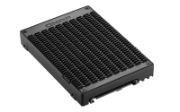 Picture of QNAP QDA-U2MP storage drive enclosure SSD enclosure Black M.2
