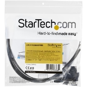 Picture of StarTech.com 10-Pack Security Cable Tethers for Adapters & Dongles - Universal Cable Adapter Tether - Tether Cable - Adjustable Length Anti-Theft Cable Tether Lock Kit - Steel