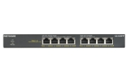 Picture of NETGEAR GS308PP Unmanaged Gigabit Ethernet (10/100/1000) Power over Ethernet (PoE) Black