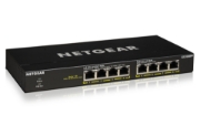 Picture of NETGEAR GS308PP Unmanaged Gigabit Ethernet (10/100/1000) Power over Ethernet (PoE) Black