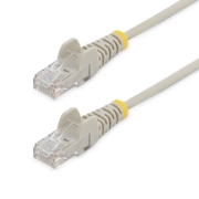 Picture of StarTech.com 1 m CAT6 Cable - Slim - Snagless RJ45 Connectors - Grey