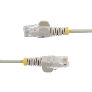 Picture of StarTech.com 1 m CAT6 Cable - Slim - Snagless RJ45 Connectors - Grey
