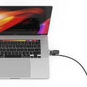 Picture of Compulocks Ledge Lock Adapter for MacBook Pro 16" (2019) with Combination Cable Lock Silver