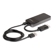 Picture of StarTech.com 3 Port Multi Monitor Adapter - DisplayPort 1.4 to 3x 4K DisplayPort Video Splitter - Dual or Triple 4K - Laptop/Desktop DisplayPort MST Hub for Multiple Monitors - For Windows PCs Only