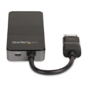 Picture of StarTech.com 3 Port Multi Monitor Adapter - DisplayPort 1.4 to 3x 4K DisplayPort Video Splitter - Dual or Triple 4K - Laptop/Desktop DisplayPort MST Hub for Multiple Monitors - For Windows PCs Only