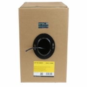 Picture of StarTech.com Bulk Cat 5e Ethernet Cable - 1000 ft. (304,8m) - Solid - CMR-Rated - Black - TAA Compliant