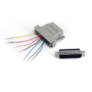 Picture of StarTech.com DB25 to RJ45 Modular Adapter - M/F