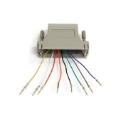 Picture of StarTech.com DB25 to RJ45 Modular Adapter - M/F