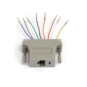 Picture of StarTech.com DB25 to RJ45 Modular Adapter - M/F