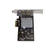 Picture of StarTech.com Dual Port 10G PCIe Network Adapter Card - Intel-X550AT 10GBASE-T & NBASE-T PCI Express Network Interface Adapter 10/5/2.5/1GbE Multi Gigabit Ethernet 5 Speed NIC LAN Card