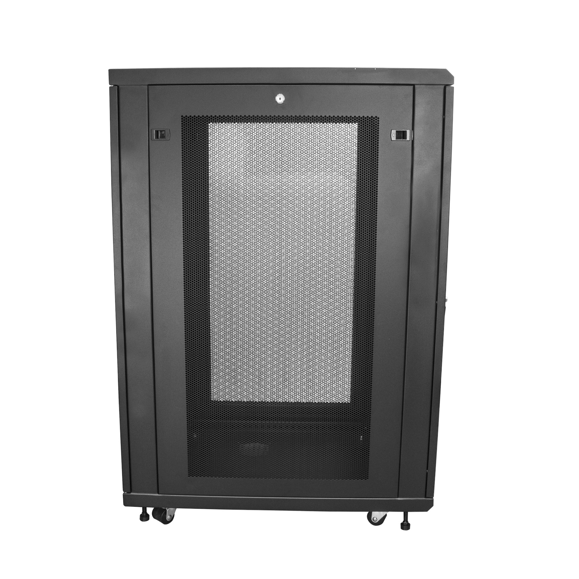 StarTech.com 4-Post 24U Server Rack Cabinet, Lockable 19