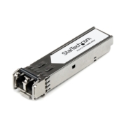 Picture of StarTech.com Extreme Networks 10051 Compatible SFP Module - 1000BASE-SX - 1GbE Multimode Fiber MMF Optic Transceiver - 1GE Gigabit Ethernet SFP - LC 550m - 850nm - DDM
