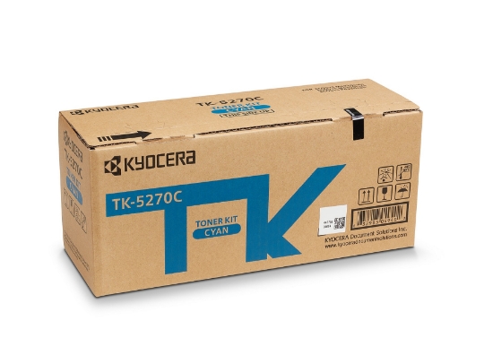 Picture of KYOCERA TK-5270C toner cartridge 1 pc(s) Original Cyan