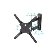 Picture of StarTech.com Full Motion TV Wall Mount - 32-55 inch (77lb/35kg) VESA Displays - Low Profile Universal Flat Screen TV Wall Mount - Heavy Duty Adjustable Tilt/Swivel Articulating Arm Bracket