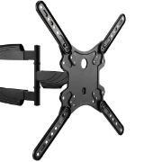 Picture of StarTech.com Full Motion TV Wall Mount - 32-55 inch (77lb/35kg) VESA Displays - Low Profile Universal Flat Screen TV Wall Mount - Heavy Duty Adjustable Tilt/Swivel Articulating Arm Bracket