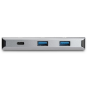 Picture of StarTech.com 4 Port USB C Hub w/ 3x USB A & 1x USB C - SuperSpeed 10Gbps USB Type-C 3.1/3.2 Gen 2 Hub - USB Bus Powered - Compact USB-C to USB Adapter Hub - Portable/Laptop Hub - Aluminum~4 Port USB C Hub w/ 3x USB A & 1x USB C - SuperSpeed 10Gbps USB Type-C 3.2 Gen 2 Hub - USB Bus Powered - Compact USB-C to USB Adapter Hub - Portable/Laptop Hub - Aluminum