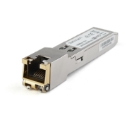 Picture of StarTech.com Cisco GLC-TE Compatible Module - 1000BASE-T Copper Industrial Gigabit Ethernet Transceiver - SFP to RJ45 Cat6/Cat5e 100m Extended Temp - Cisco Firepower, IE 2000, C9500, C2960