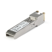 Picture of StarTech.com Cisco GLC-TE Compatible Module - 1000BASE-T Copper Industrial Gigabit Ethernet Transceiver - SFP to RJ45 Cat6/Cat5e 100m Extended Temp - Cisco Firepower, IE 2000, C9500, C2960