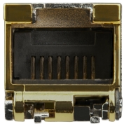 Picture of StarTech.com Cisco GLC-TE Compatible Module - 1000BASE-T Copper Industrial Gigabit Ethernet Transceiver - SFP to RJ45 Cat6/Cat5e 100m Extended Temp - Cisco Firepower, IE 2000, C9500, C2960