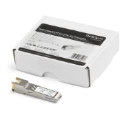 Picture of StarTech.com Cisco GLC-TE Compatible Module - 1000BASE-T Copper Industrial Gigabit Ethernet Transceiver - SFP to RJ45 Cat6/Cat5e 100m Extended Temp - Cisco Firepower, IE 2000, C9500, C2960