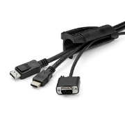 Picture of StarTech.com 2.5 m (8.2 ft.) Cable-Management Sleeve - Spiral - 25 mm (1 in.) Diameter