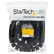 Picture of StarTech.com 2.5 m (8.2 ft.) Cable-Management Sleeve - Spiral - 45 mm (1.8 in.) Diameter